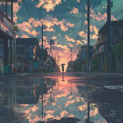 Clouds Between Buildings