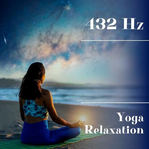 432 Hz Yoga Relaxation through Piano Music and Night Sound