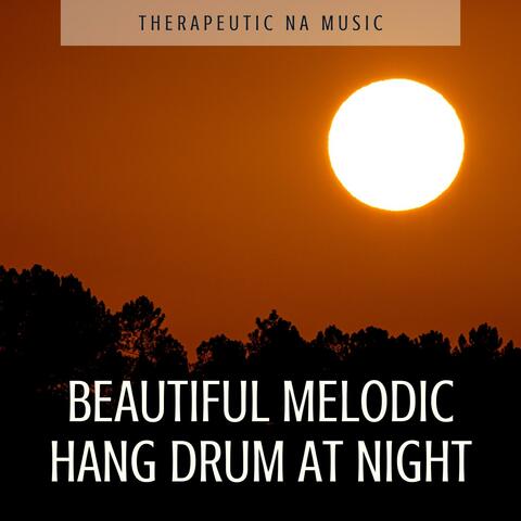 Beautiful Melodic Hang Drum at Night