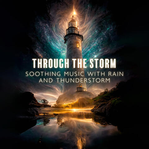 Through the Storm: Soothing Synth Music with Rain and Thunderstorm Sounds for Relaxation & Meditation, Perfect Background Music for Sleeping and Stress Relief