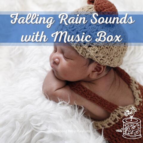 Falling Rain Sounds with Music Box
