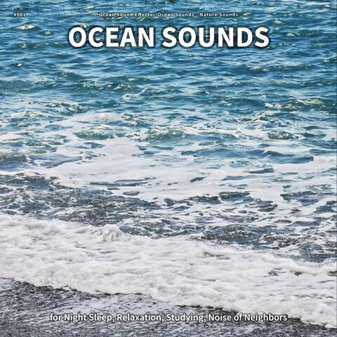 #001 Ocean Sounds for Night Sleep, Relaxation, Studying, Noise of Neighbors