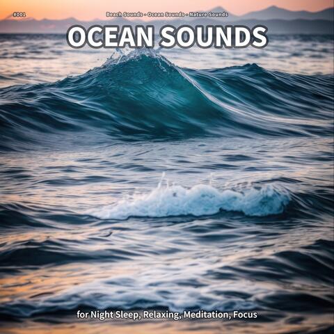 #001 Ocean Sounds for Night Sleep, Relaxing, Meditation, Focus