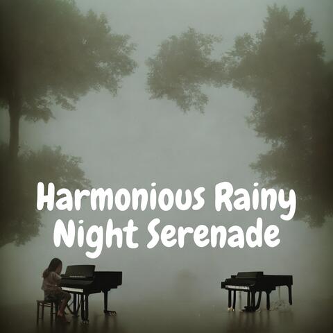 Harmonious Rainy Night Serenade: Gentle Rainfall and Soothing Piano Melodies for Kids' Sleepy Bliss