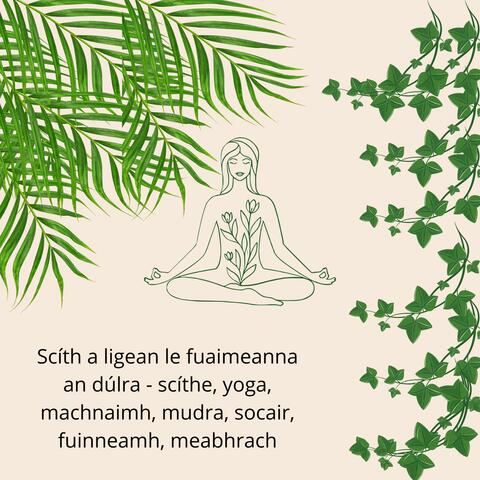 Scíth a ligean le fuaimeanna an dúlra - scíthe, yoga, machnaimh, mudra, socair, fuinneamh, meabhrach