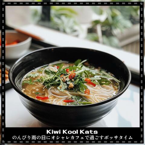 のんびり雨の日にオシャレカフェで過ごすボッサタイム