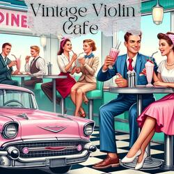 Retro Violin Reflections
