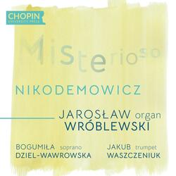 Triptych ‘Incense Lumps’ (version IV) for mezzo-soprano and organ