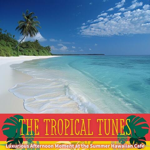 Luxurious Afternoon Moment at the Summer Hawaiian Cafe