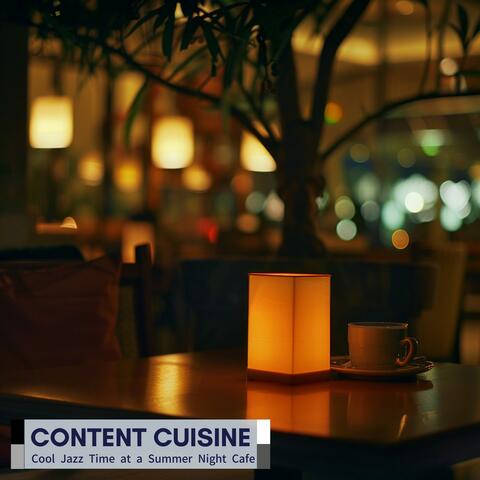 Cool Jazz Time at a Summer Night Cafe