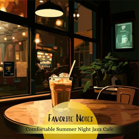 Comfortable Summer Night Jazz Cafe