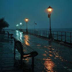 Nighttime rain noise