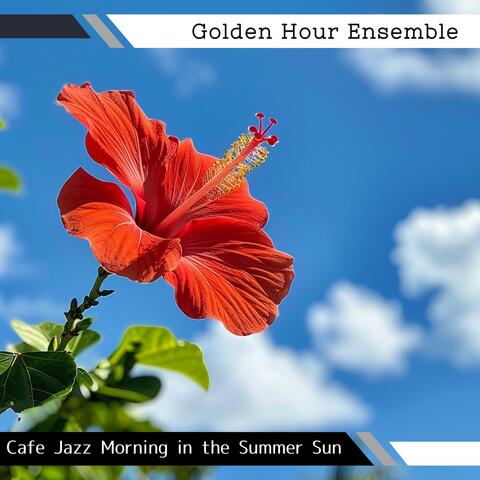 Cafe Jazz Morning in the Summer Sun