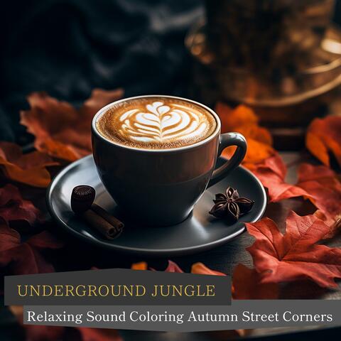 Relaxing Sound Coloring Autumn Street Corners