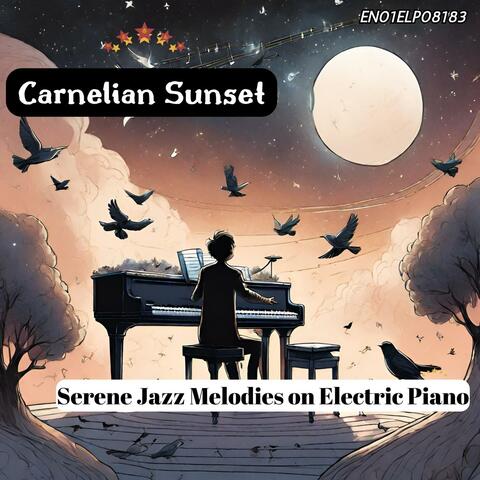 Carnelian Sunset: Serene Jazz Melodies on Electric Piano