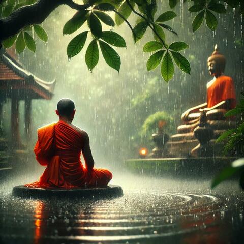 Zen in the Rain at the Japanese Woods