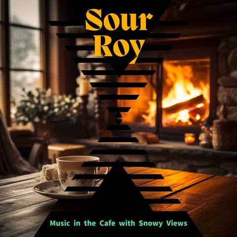 Music in the Cafe with Snowy Views