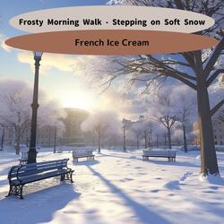 Snow-covered Lantern's Glow