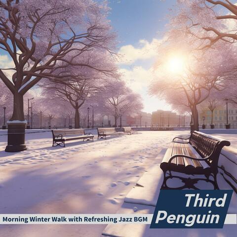 Morning Winter Walk with Refreshing Jazz Bgm
