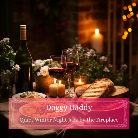 Quiet Winter Night Jazz by the Fireplace