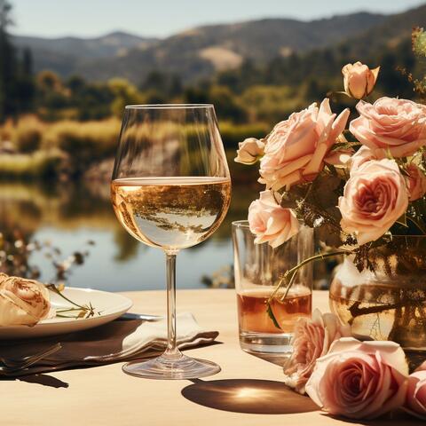 Cena romantica al tramonto: Delicato jazz di chitarra