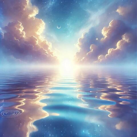 Floating Elegance Piano for Stress Relief & Calm