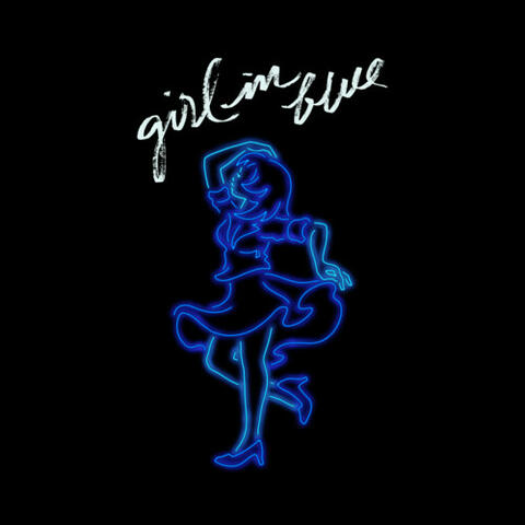 girl in blue