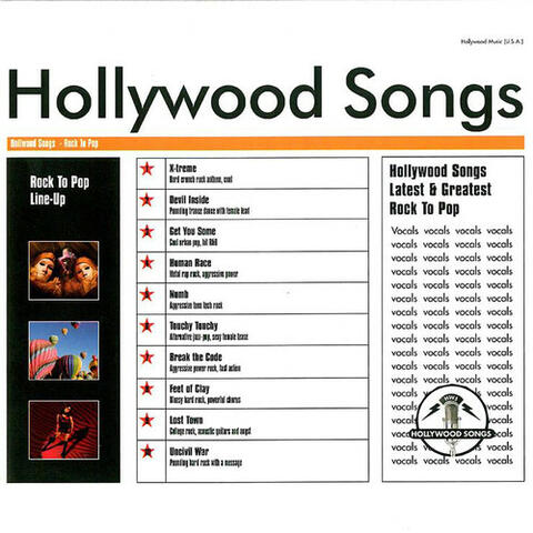 Hollywood Songs - Rock To Pop