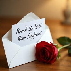 break up with your boyfriend
