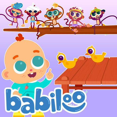 Five Little Monkeys Jumping On The Bed Song And Five Little Ducks Song | Babiloo Nursery Rhymes & Kids Songs