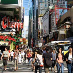 Bustling Street