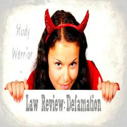 Law Review: Defamation