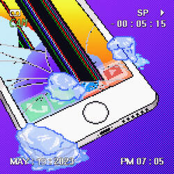 Frozen iPhone