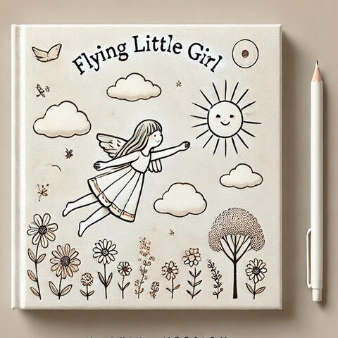Flying Little Girl