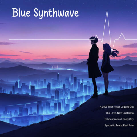 Blue Synthwave : Digital Ghosts