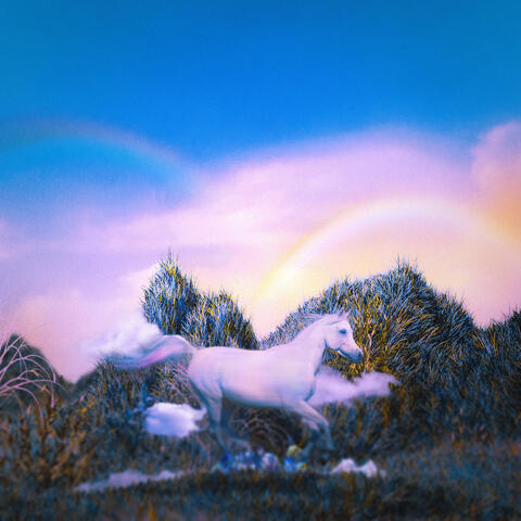 The Blue Wild Horse
