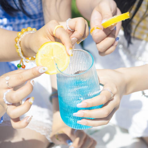 Blue lemonade