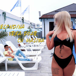 Blondina, vrea doar cu masina