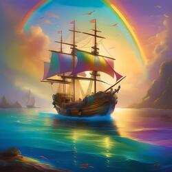 Piratengeschichte - Kapitän Piekebart und die Flaute