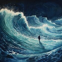 Drifting Between Two Lines