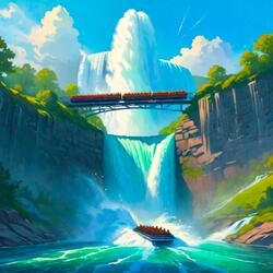 Niagara Falls Way Up