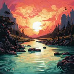 Red Green Hills