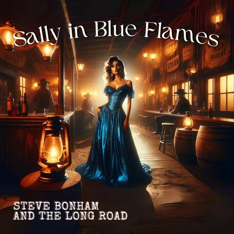 Sally in Blue Flames