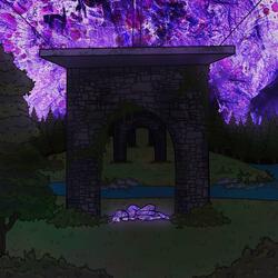 Between the Bridge Pillars