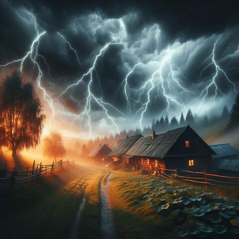 Rain Walks in Village Life