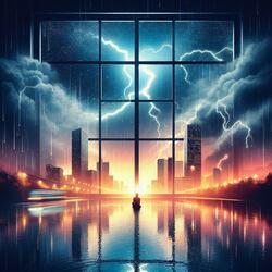 Rain Noise in the School, Relaxing Rain Noise 3