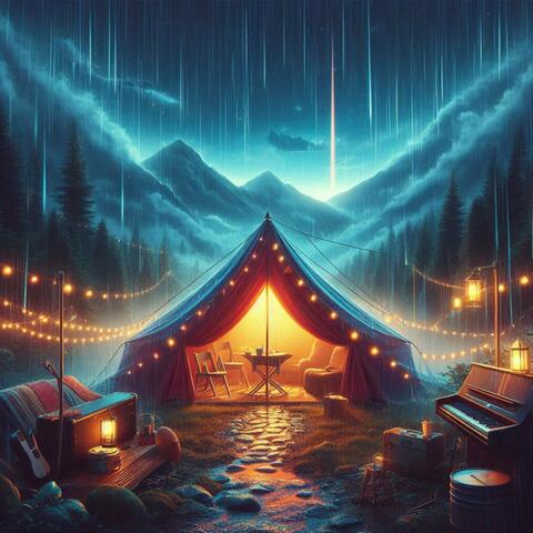 Loud Rain Noise at College Camp, Rain Noise for Sleeping