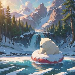 Chilling In The Snow XIX