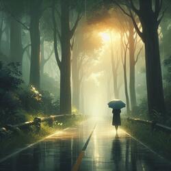 Relaxing Walk in the Rain 14