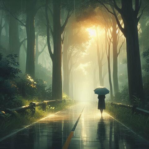 Relaxing Walk in the Rain